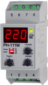 Однофазные реле напряжения